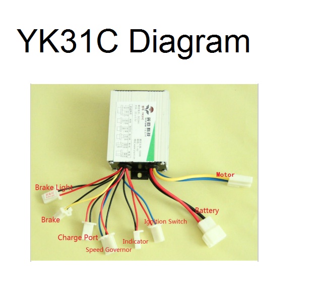 Cómo  conectar este controlador  YK31C-diagram