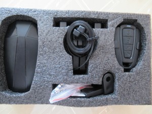 complet 4V1 remote alarm wit led light kit