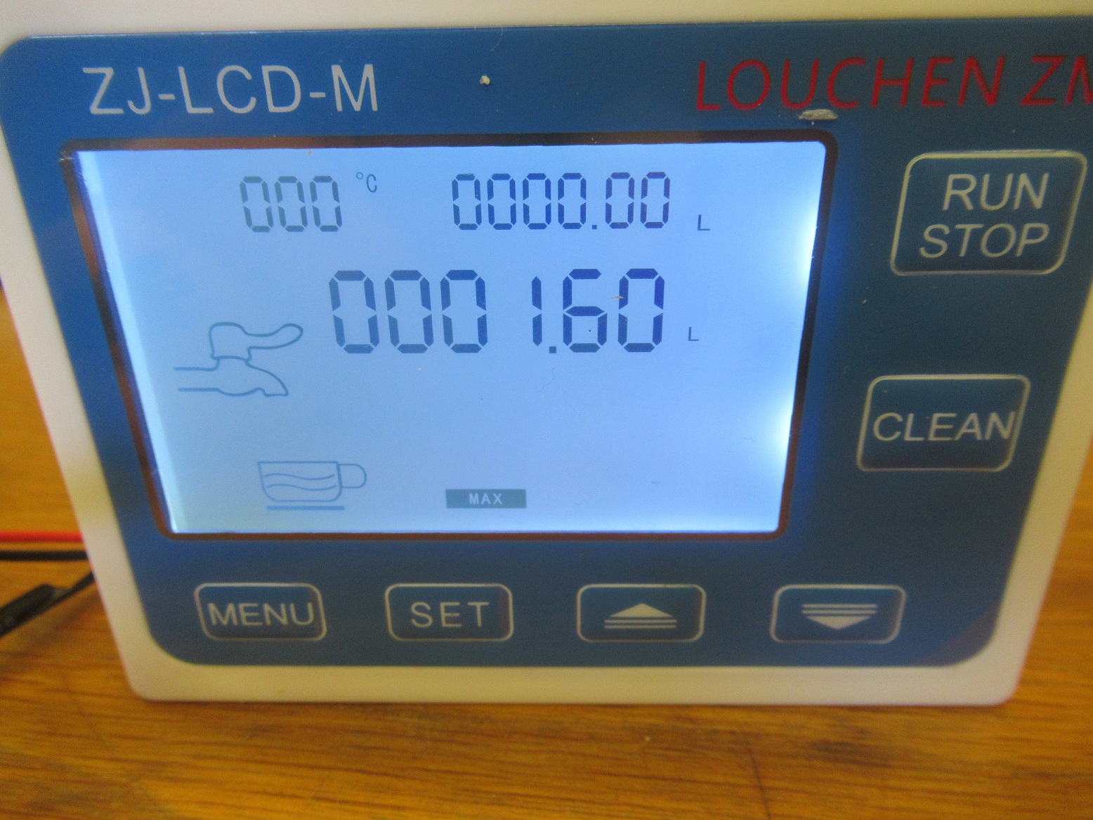 ZJ-LCD-M Flow control meter display review and instruction manual
